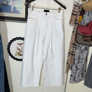 Banana Republic Crisp White Ankle Jeans